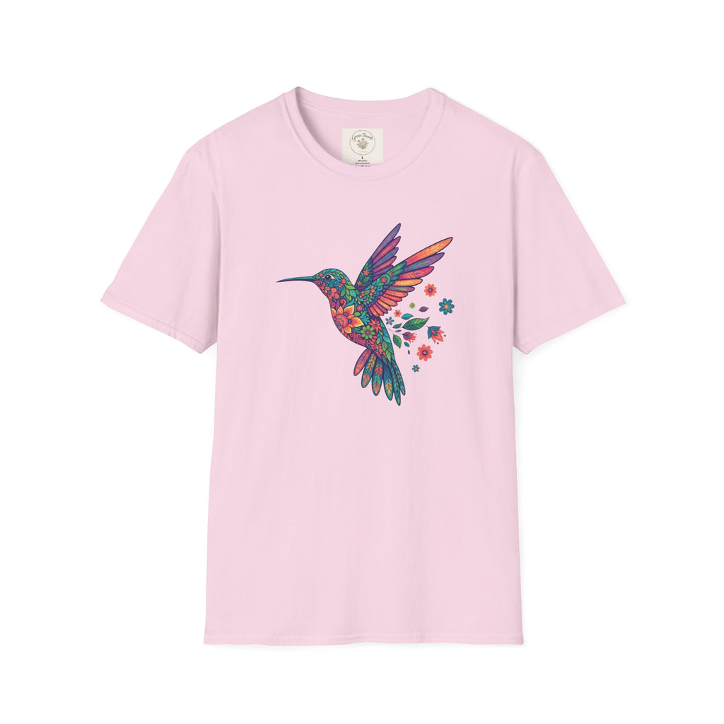 Gem Flower Hummingbird T-shirt