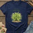 Fern Era T-Shirt in Midnight - Comfort Colors 1717 flat lay