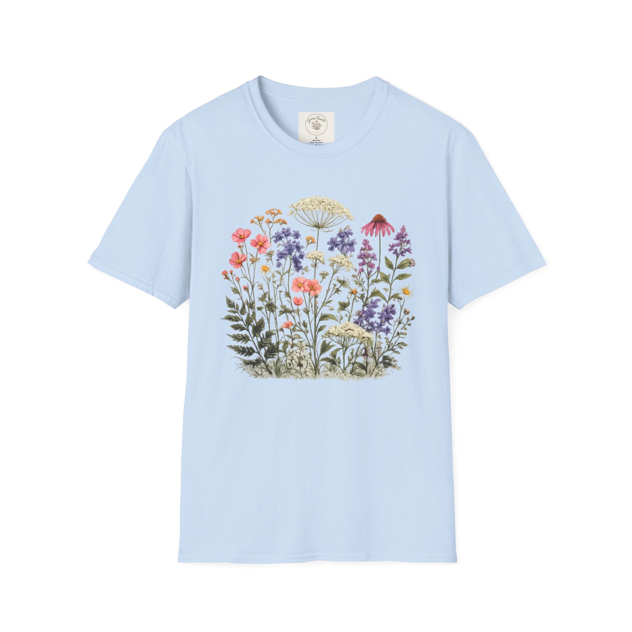 Colorful Wild Flowers T-shirt
