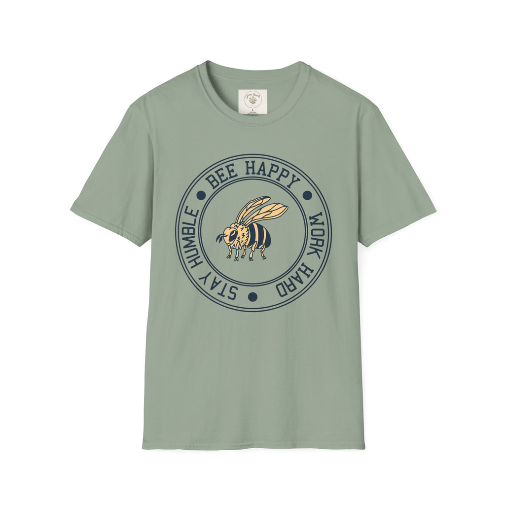 Happy, Work, Humble Bee T-Shirt