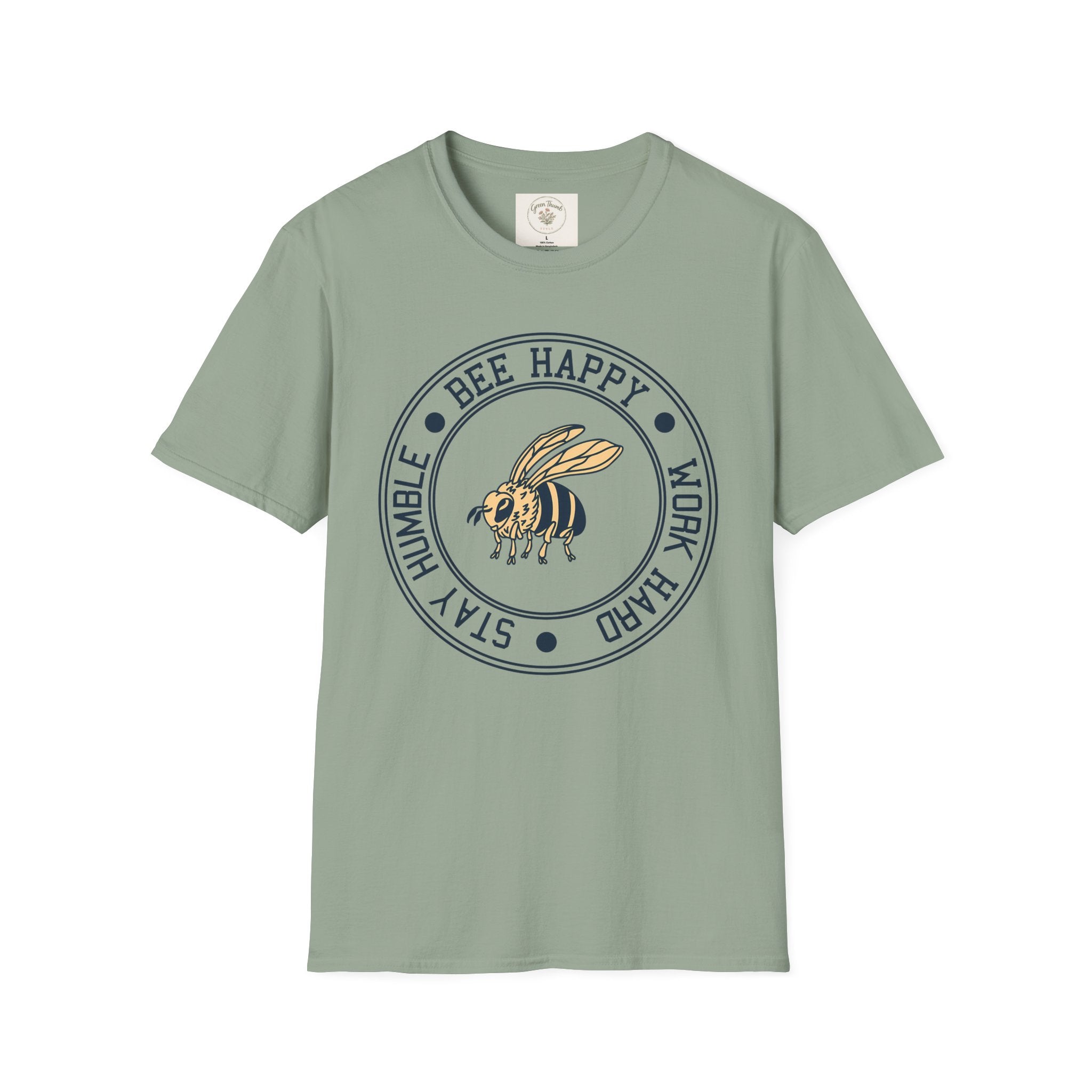 Happy, Work, Humble Bee T-Shirt