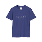 Simple Flower Line T-Shirt