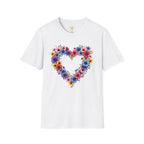 Heart Flowers T-Shirt