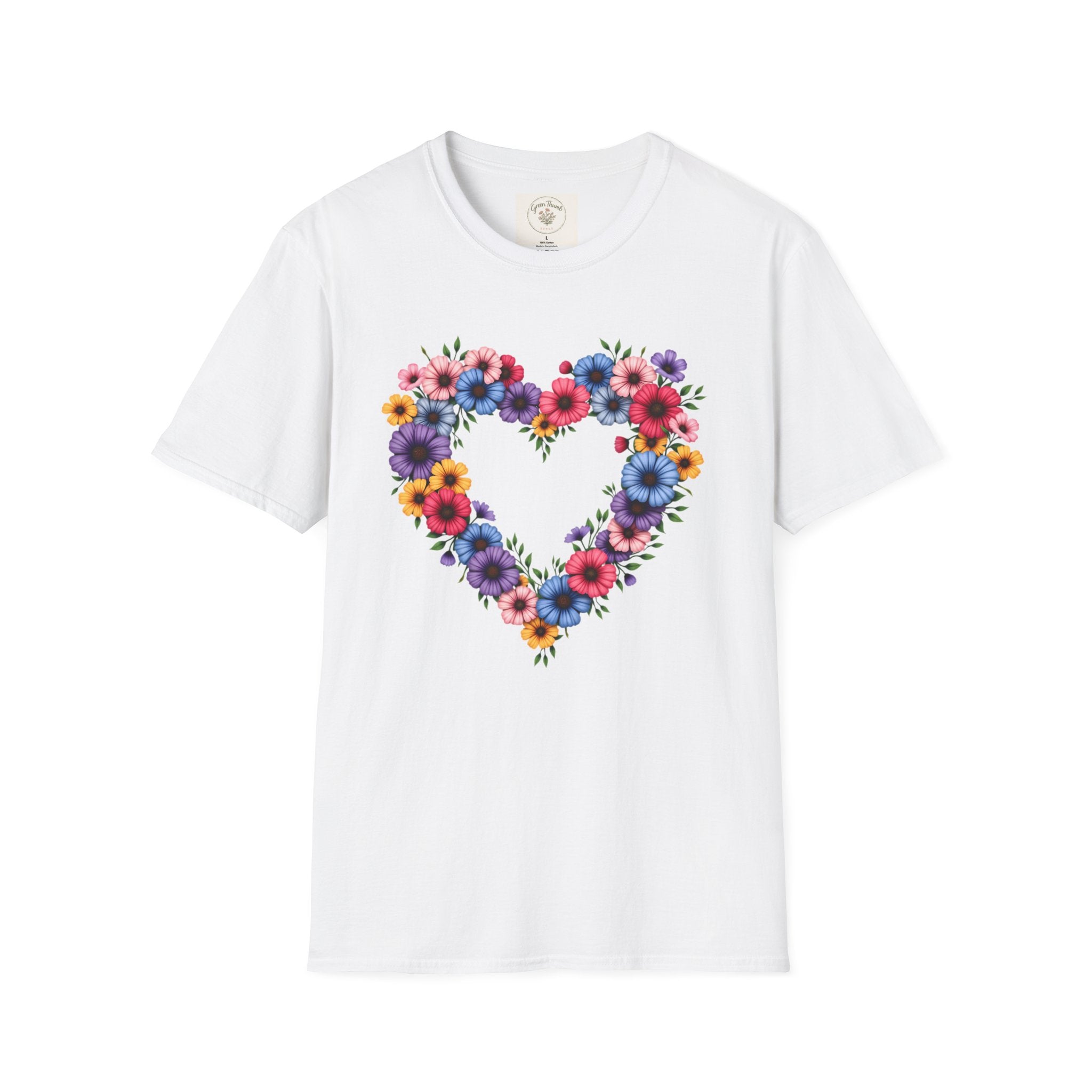 Heart Flowers T-Shirt