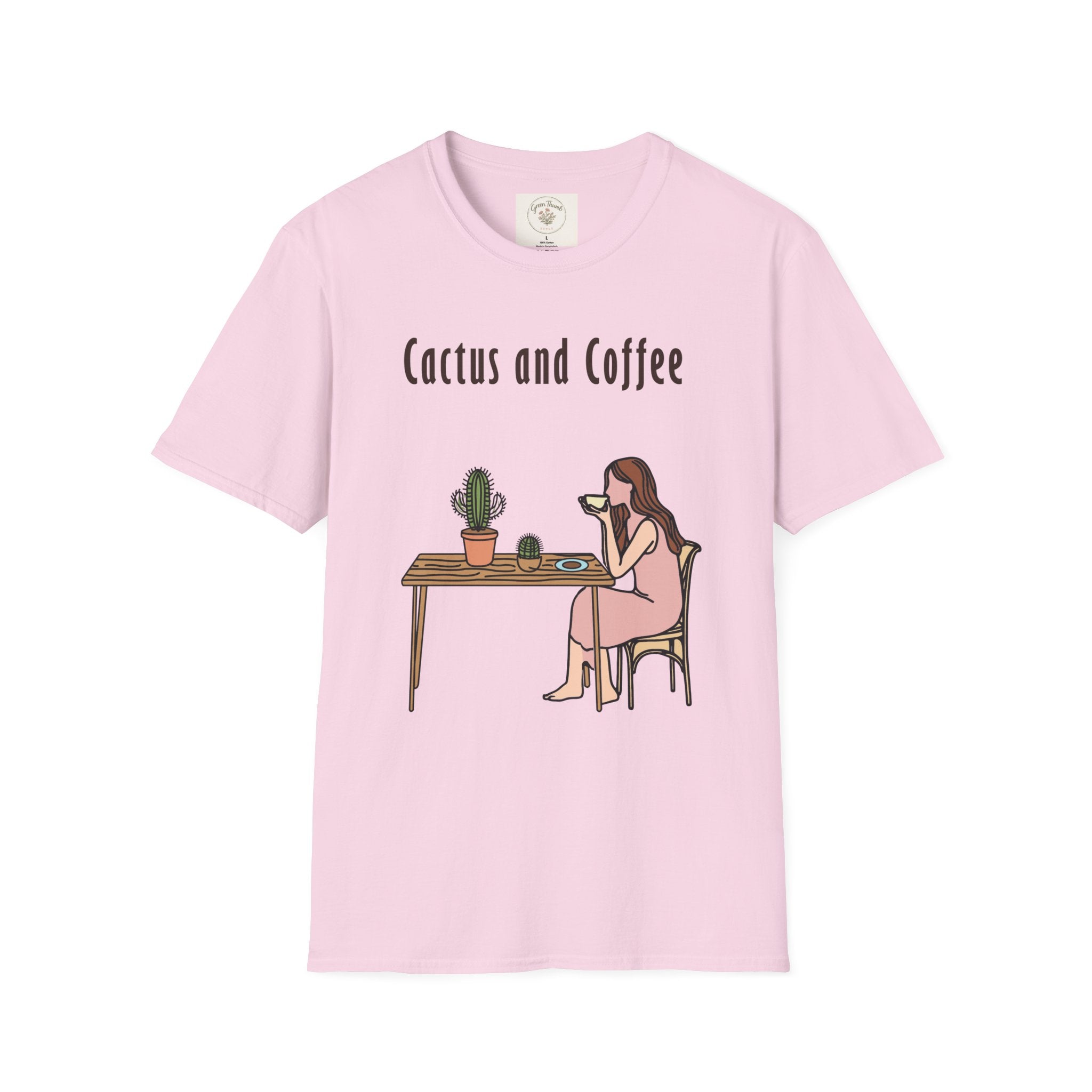 Cactus and Coffee T-Shirt