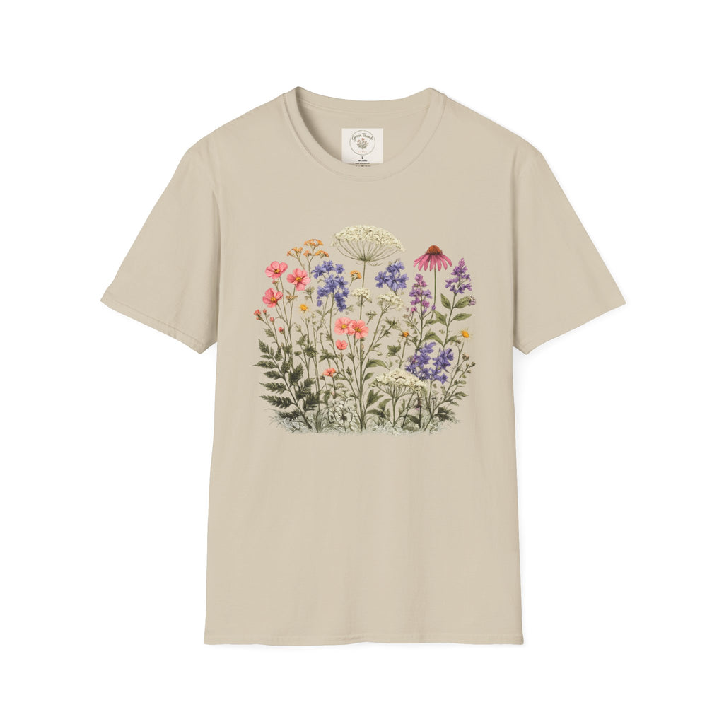 Colorful Wild Flowers T-shirt