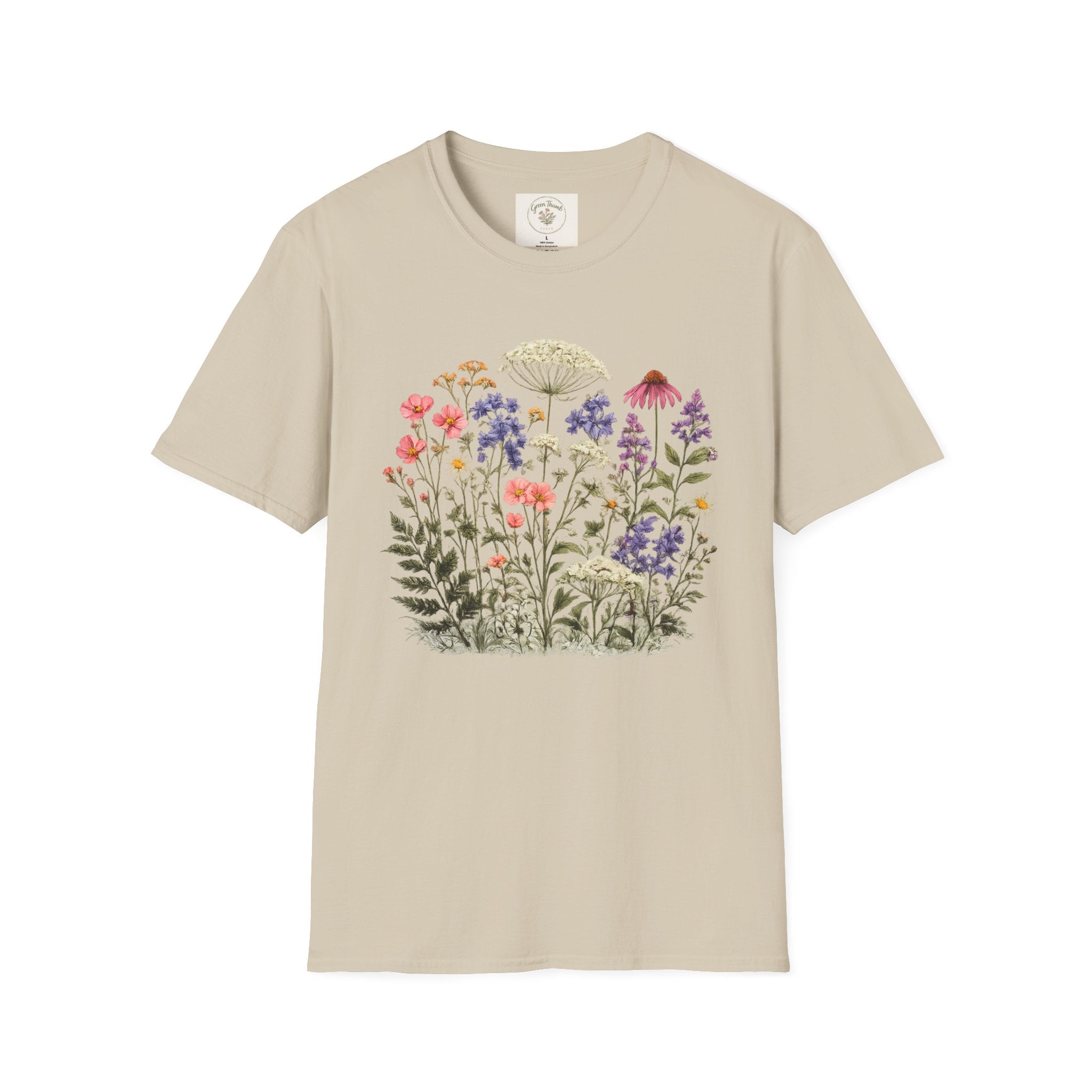 Colorful Wild Flowers T-shirt
