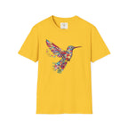 Embroidered Hummingbird (faux)T-shirt