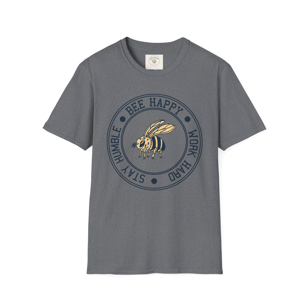 Happy, Work, Humble Bee T-Shirt