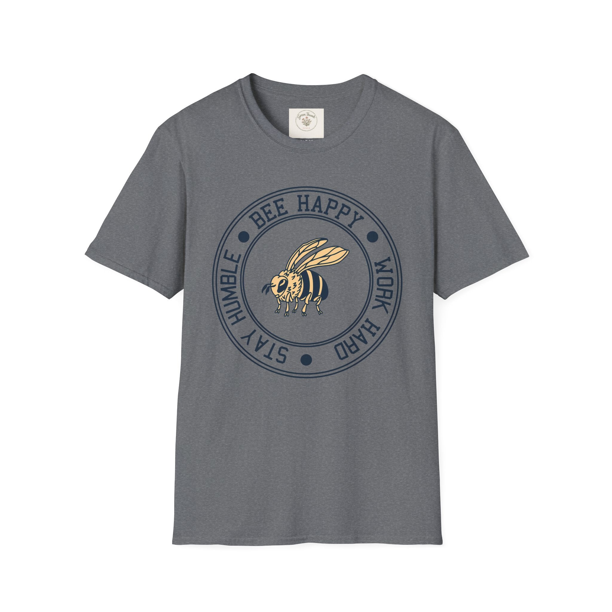 Happy, Work, Humble Bee T-Shirt