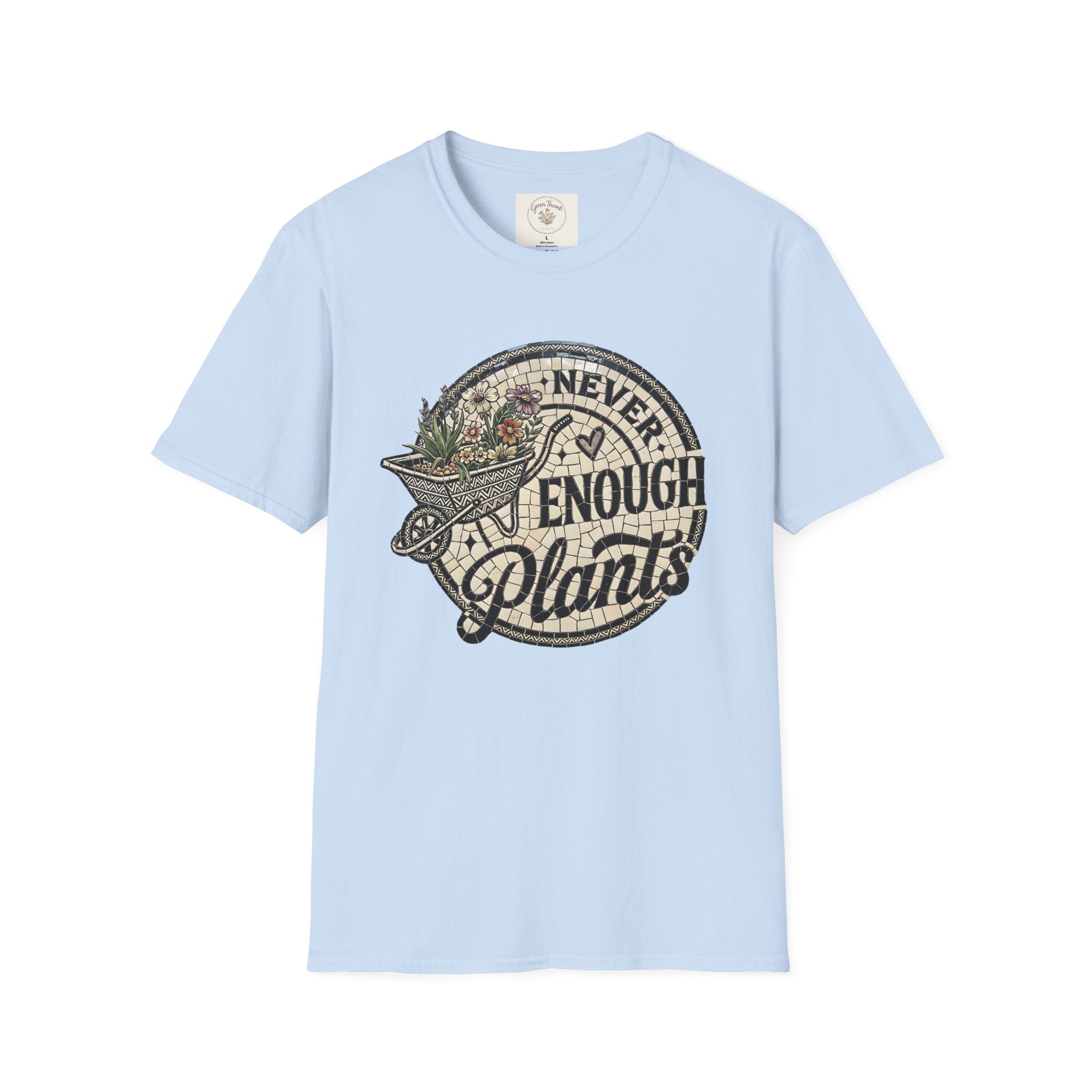 Never Enough Plants Mosaic T-shirt
