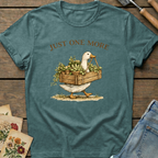 Just one more T-Shirt in Blue Spruce - Comfort Colors 1717 flat lay